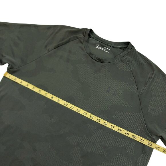 Under Armour Jersey Mens XL Green Camo Short Sleeve Breathable Loose HeatGear - Picture 11 of 11